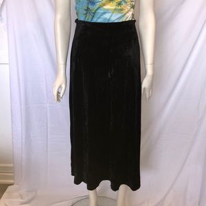 90s Gap -  Crushed Velvet MIDI Skirt